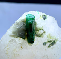 Lush Green Color Emerald on Matrix from Panjshir valley Afghanistan - 180 grams
