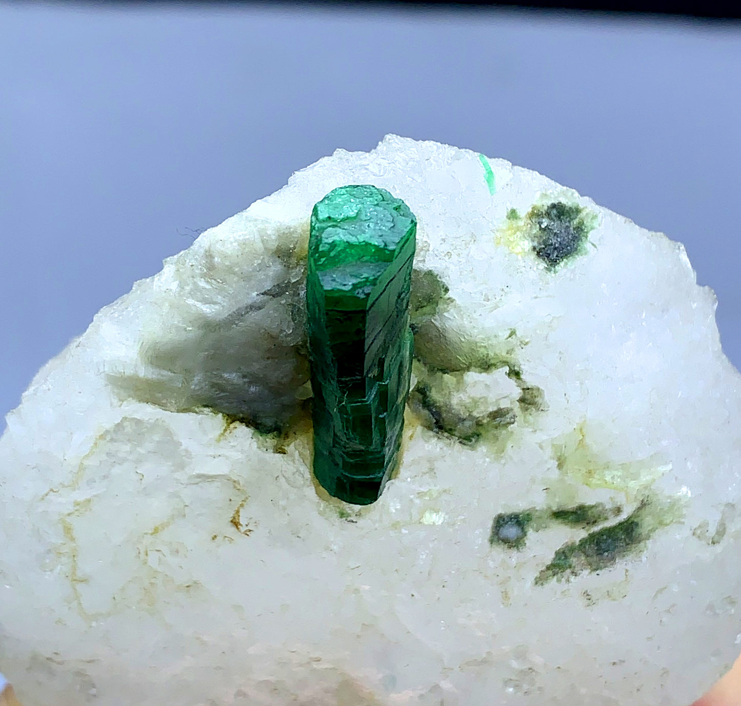 Lush Green Color Emerald on Matrix from Panjshir valley Afghanistan - 180 grams