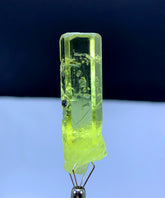 Transparent Yellow Heliodor with Dendrites Inclusions - 53.35 carats