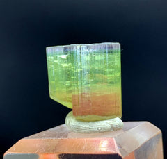 Natural Tricolor Tourmaline Crystal from Paprok Afghanistan - 32.20 carats