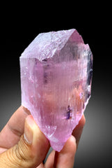 V Shape Terminated Pink Kunzite Crystal from Nuristan Afghanistan - 184 gram