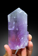 Purplish Pink Color Kunzite Crystal from Nuristan Afghanistan - 416 gram