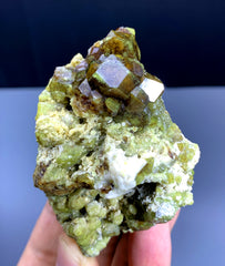 Natural Andradite Garnet Crystals on Matrix from Pakistan - 189 gram