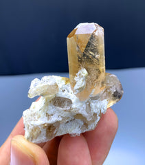 Natural Topaz Crystals on Mica from Skardu Pakistan - 50 gram