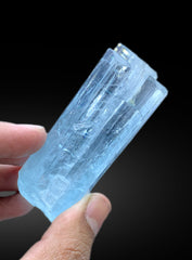 Natural Sky Blue Aquamarine Crystal from Pakistan - 126 gram