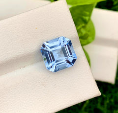 Santa Maria Blue Color Aquamarine Gemstone, Loose Gemstone - 3.85 CT