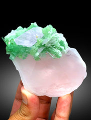 Pink Morganite with Kunzite and Green Tourmalines from Dara-i-Pech Afghanistan - 291 gram