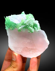Pink Morganite with Kunzite and Green Tourmalines from Dara-i-Pech Afghanistan - 291 gram