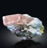 Pink Morganite on Albite from Afghanistan - 319 gram