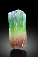 Stunning Bicolor Tourmaline Crystal from Paprok Afghanistan - 76 gram