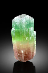 Stunning Bicolor Tourmaline Crystal from Paprok Afghanistan - 76 gram