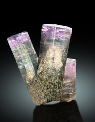 Pink Cap Purple Color Tourmaline Crystal from Afghanistan - 27 gram