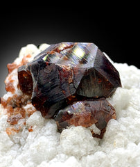 Natural Red Color Garnet Crystals on Matrix from Skardu Pakistan - 56 gram