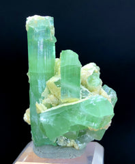 Natural Green Color Tourmaline Cluster, Tourmaline Crystals, Raw Mineral, Tourmaline Specimen from Afghanistan - 20 gram