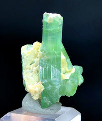 Natural Green Color Tourmaline Cluster, Tourmaline Crystals, Raw Mineral, Tourmaline Specimen from Afghanistan - 20 gram