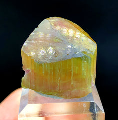 Natural Terminated Watermelon Tourmaline Crystal, Paprok Tourmaline, Raw Mineral, Tourmaline Gemstone, Crystal Specimen - 17 gram