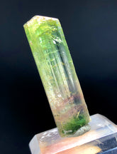 Natural Terminated Bicolor Tourmaline Crystal, Raw Tourmaline, Crystal Specimen, Tourmaline from Afghanistan - 05 gram