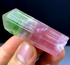 Bicolor Tourmaline Crystal from Afghanistan - 27 grams