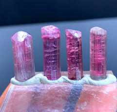 Rubelite Tourmaline Crystals from Paprok Afghanistan - 31.50 cts