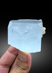 Sky Blue Color Aquamarine with Feldspar from Shigar valley Skardu Pakistan - 240 gram