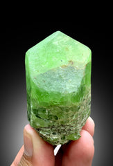 Lush Green Peridot Crystal from Supat valley Pakistan - 170 gram