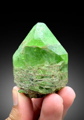 Lush Green Peridot Crystal from Supat valley Pakistan - 170 gram