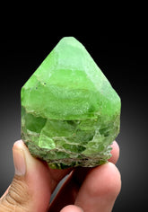 Lush Green Peridot Crystal from Supat valley Pakistan - 170 gram