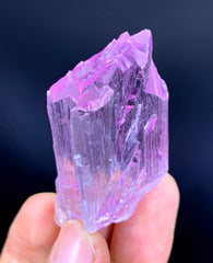 Double Sided Unique Etched Mountain Shape Terminations Pink Kunzite Crystal from Nuristan Afghanistan - 37 gram
