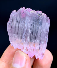 Double Sided Etched Pink Kunzite Crystal from Nuristan, Afghanistan - 37 gram