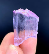 Transparent Mountain Shape Terminations Pink Kunzite Crystal from Nuristan Afghanistan - 13 gram
