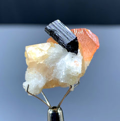 Rhodochrosite Apatite and Tourmaline from Skardu Pakistan - 48.65 carats