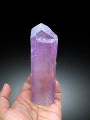 V Shape Terminated Fluorescent Pink Kunzite Crystal from Nuristan, Afghanistan - 528 gram