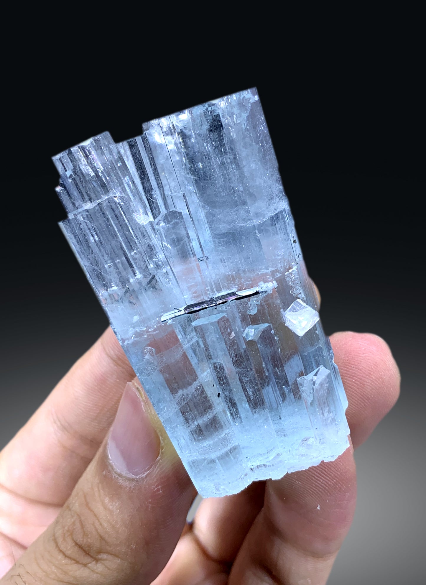 Sky Blue Aquamarine Crystal from Shigar valley Pakistan - 54 grams