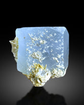 Sky Blue Aquamarine on Muscovite from Pakistan - 216 gram