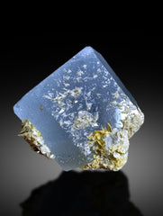 Sky Blue Aquamarine on Muscovite from Pakistan - 216 gram