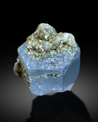 Sky Blue Aquamarine on Muscovite from Pakistan - 216 gram
