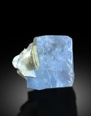 Sky Blue Aquamarine on Muscovite from Pakistan - 130 gram
