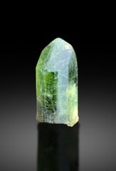Green Peridot Crystal from Supat valley Kohistan, Pakistan - 14 gram