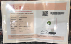 Round Cut Full Fire Yellow Sphene Gemstone, Great Dispersion Sphene Gemstone, Loose Gemstone - 4.15 CT