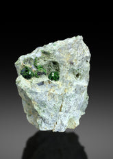Lush Green Demantoid Garnet Crystals n Matrix - 1014 gram