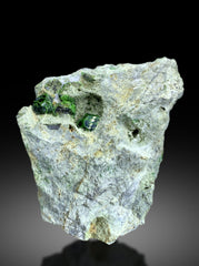 Lush Green Demantoid Garnet Crystals n Matrix - 1014 gram