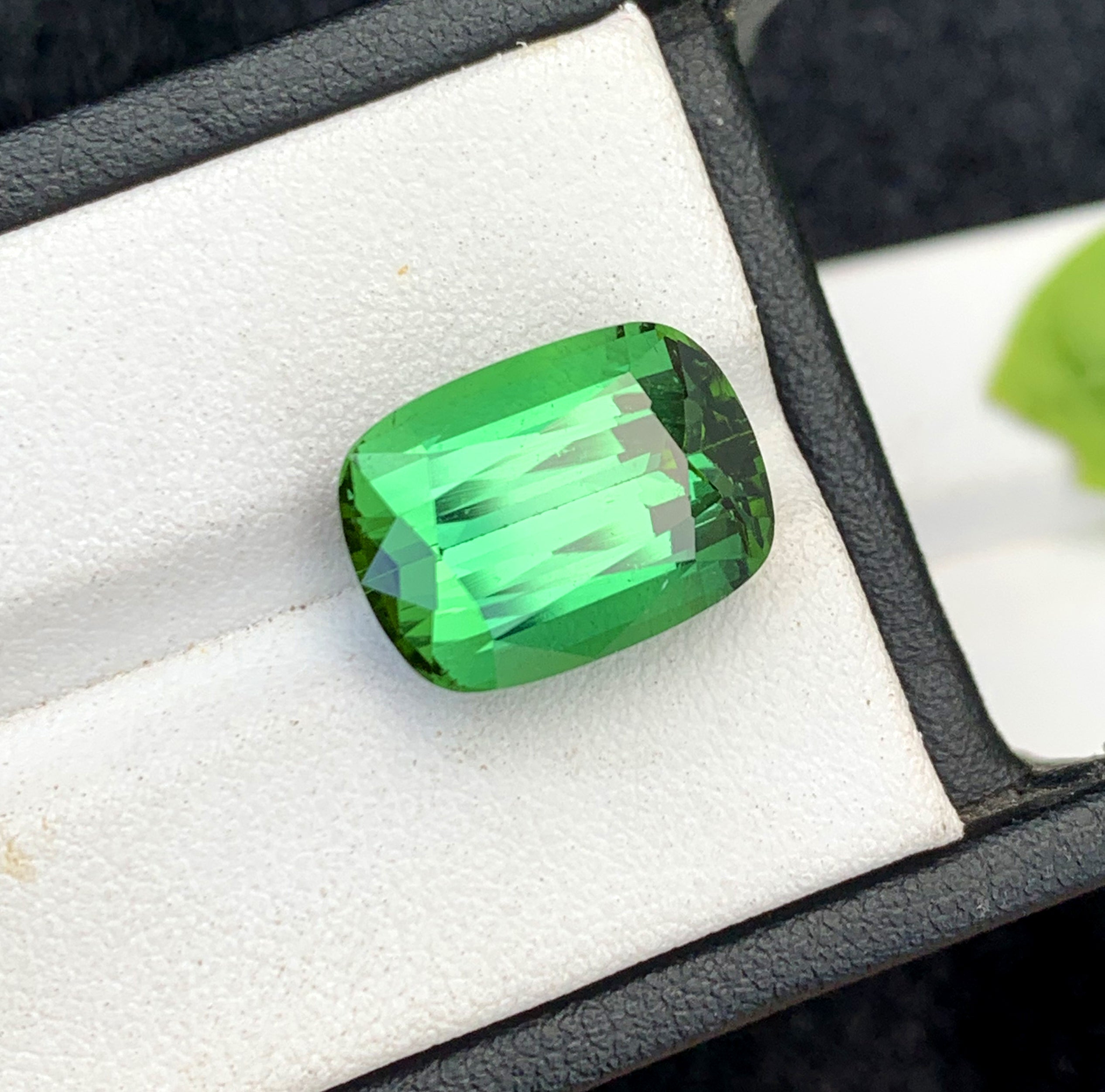 Cusshion Cut Mint Green Tourmaline Gemstone, Loose Gemstone, Tourmaline Ring, Gemstone Jewelry, Afghan Tourmaline - 10.95 CT