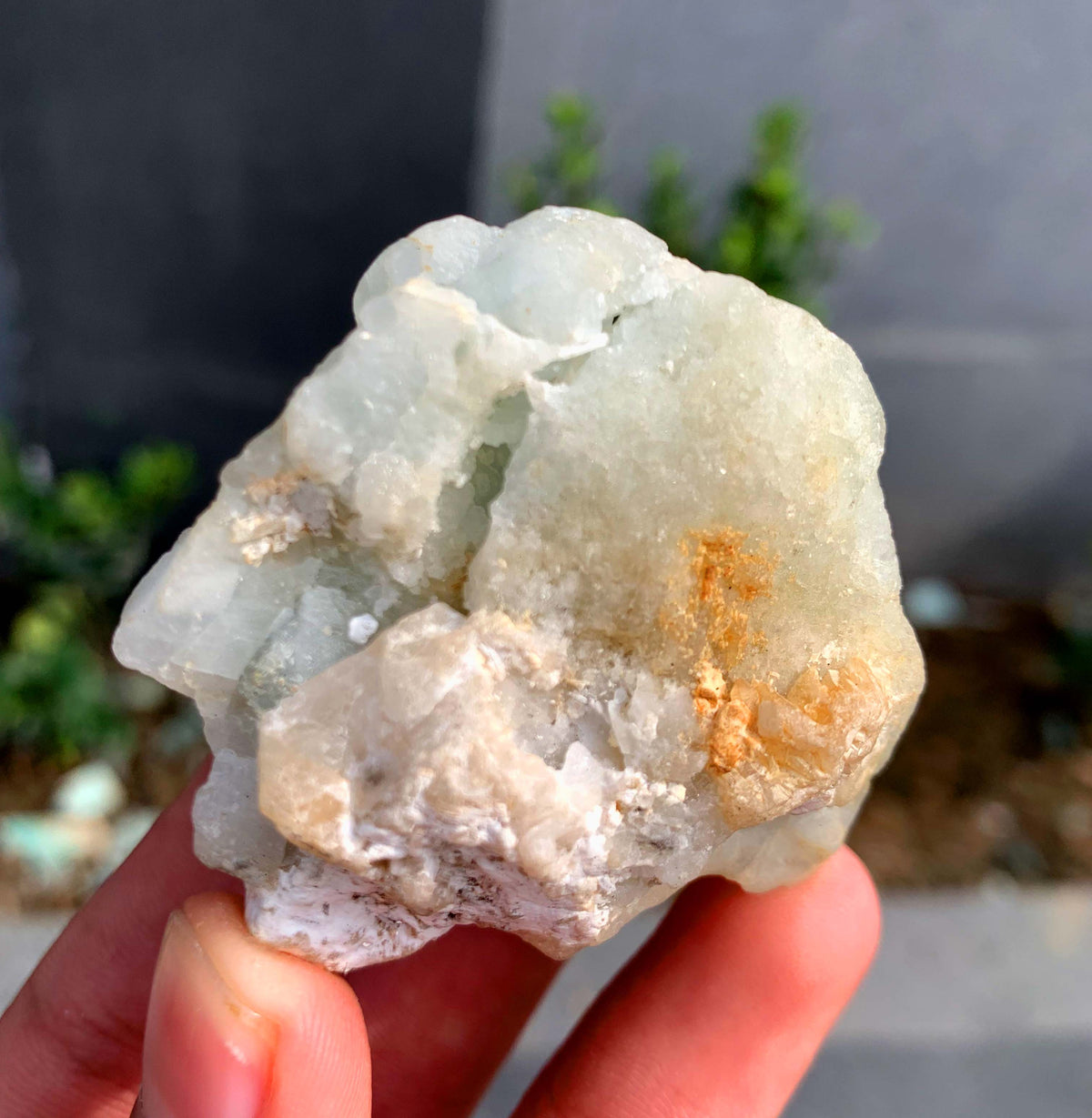 Blue Aquamarine Crystals on Matrix From Pakistan - 75 Grams
