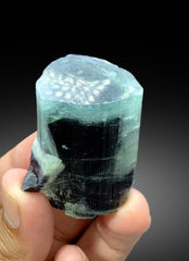 Natural Blue Cap Tourmaline Crystal from Paprok Afghanistan - 79 gram