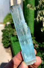 Sky Blue Aquamarine Crystal from Shigar valley Pakistan - 64 grams