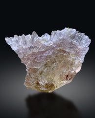 Crystallized Rose Quartz on Elestial Smoky Quartz from Paprok Afghanistan - 56 grams