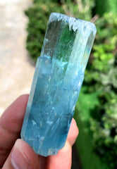 Gemmy Blue Aquamarine Crystal from Shigar valley Pakistan - 84 grams