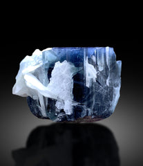 Blue Cap Tourmaline on Cleavelandite Albite from Paprok Afghanistan - 318 gram