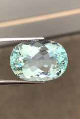 Natural Aquamarine Gemstone, Cusshion Cut Loose Gem, Aquamarine fro Jewelry Making - 37.79 carat