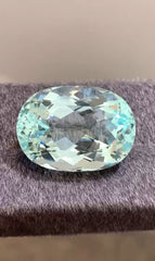 Natural Aquamarine Gemstone, Cusshion Cut Loose Gem, Aquamarine fro Jewelry Making - 37.79 carat
